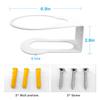 TP-Link Deco X55 Wall Mount Bracket,3-Pack Sturdy Metal Made Mount Stand Holder Compatible with TP-Link X55 and X20 WiFi 6 Mesh WiFi System (White) view 4