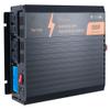GEHPYYDS 1000W 2000W 3000W 4000W 5000W Rated Power Power Inverter DC 12V/ 24V to AC 110V /220V Pure Sine Wave Car Power Converter,with 2 AC Outlets & LCD Display for Truck/RV,1000W-24Vto220V view 1