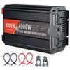 GEHPYYDS 2000W 3000W 4000W 5000W 6000W Pure Sine Wave Power Inverter DC12V/24V to AC110V/220V~230V Converter with LCD Display, 2 AC outlets,5V 2.1A USB Port,2 Fans for RV Truck Car,4000W-12Vto220V view 1