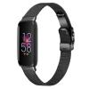 FitTurn Compatible with Fitbit inspire 3 metal band, Replacement Stainless Steel Mesh Watch Band Quick Release Metal Smart Strap for inspire 3 Health & Fitness Tracker Watch (Black) view 1