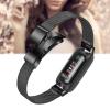 FitTurn Compatible with Fitbit inspire 3 metal band, Replacement Stainless Steel Mesh Watch Band Quick Release Metal Smart Strap for inspire 3 Health & Fitness Tracker Watch (Black) view 4