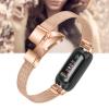FitTurn Compatible with Fitbit inspire 3 metal band, Replacement Stainless Steel Mesh Watch Band Quick Release Metal Smart Strap for Fitbit inspire 3 Health & Fitness Tracker Watch (RoseGold) view 4