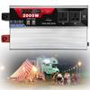 GEHPYYDS 1000W 1500W 2000W 3000WContinuous Output Pure Sine Wave Car Power Inverter DC 12V/24V to AC 110V Converter with 2AC Outlets & LCD Display for RV,Truck,Boat,Camping,2000W-24V view 1