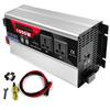 GEHPYYDS Intelligent Pure Sine Wave Power Inverter 12V/24V DC to 220V 230V AC Converter 1000W1500W 2000W 3000WRated Power with LCD Display, 2AC Outlets,for RV Truck Camping,1000W-24v view 1