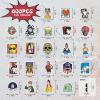 Arme Stickers Pack, 400 PCS Cool Stickers Decals, Random Sticker for Waterbottles Laptop Computer Vinyl Waterproof Sticker, Skateboard Stickers for Adults view 2