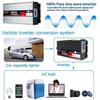 3000W 4000W 5000W 6000W 8000W New Pure Sine Wave Power Inverters 12V/24V to 110V/220V Converter ,Solar Inverters with LCD Display &AC Outlets for RV, Truck, Camping, Emergencies,4000W-12Vto110V view 2
