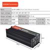 GEHPYYDS 2000W 3000W 4000W 5000W 6000W Pure Sine Wave Power Inverter DC12V/24V to AC110V/220V~230V Converter with LCD Display, 2 AC outlets,5V 2.1A USB Port,2 Fans for RV Truck Car,3000W-12Vto110V view 2
