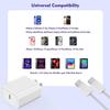 [3 Pack]Long 10FT iPhone 17 16e 15 Charger 20W Fast Wall Charger Block,10Foot USB C to C Braided Woven Cable Fast Charging for iPhone 17 Air/17 Pro/16 Pro/16 Pro Max/16 Plus/15/15 Plus/15 Pro Max/iPad view 2