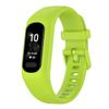 Juaupepo Soft Silicone Bands Compatible with Garmin Vivosmart 5, Rugged Case Band Silicone Sport Replacement Strap Protective Cases/Cover Protector Drop-Proof Shockproof for Women Men (Green) view 1