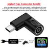 chenyang USB C 65W Connector,DC Jack 7.9x5.4mm Input to USB Type C 90 Degree Angled Power Plug Charge Adapter for Laptop Phone view 3