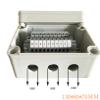 ANZOAT Waterproof Outdoor Terminal Box one into Three 32A 220V 10 Terminal Junction Cassette Cartridge view 4