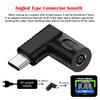 CY Adapter DC 20V Jack 4.5x3.0mm Input to USB-C Type-C Output 90 Degree Right Angled Power Plug Charge Adapter 65W view 3