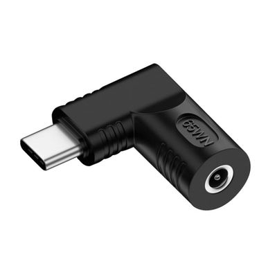 chenyang USB C to DC 3.5x1.35mm Power Plug Charge Adapter for Laptop Phone 90 Degree Angled Connector
