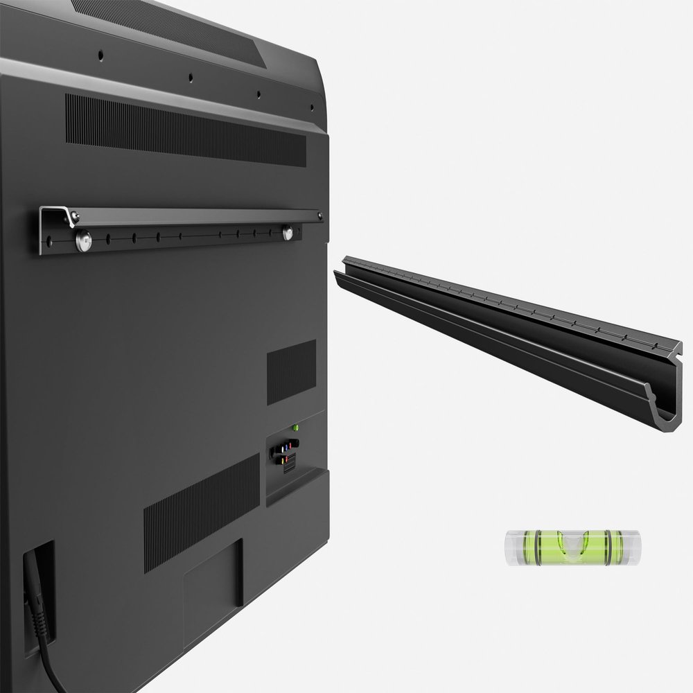 KAMIWI Studless TV Wall Mount for 3275 Inch TVs, No Stud Drywall TV Mount, Heavy Duty Alloy Steel Bracket Max VESA 600x400mm, Holds up to 150 lbs, Low Profile +5 Tilt, Easy Installation with Level