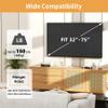 KAMIWI Studless TV Wall Mount for 3275 Inch TVs, No Stud Drywall TV Mount, Heavy Duty Alloy Steel Bracket Max VESA 600x400mm, Holds up to 150 lbs, Low Profile +5 Tilt, Easy Installation with Level view 2