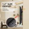 KAMIWI Studless TV Wall Mount for 3275 Inch TVs, No Stud Drywall TV Mount, Heavy Duty Alloy Steel Bracket Max VESA 600x400mm, Holds up to 150 lbs, Low Profile +5 Tilt, Easy Installation with Level view 4