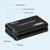4K Audio Video Capture Card, Recording Card with Microphone HDMI Loop-OutHDMI to 1080P USB 3.0 for Gaming Streaming TV Recorder, Live Streaming Broadcasting view 2