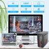 4K Audio Video Capture Card, Recording Card with Microphone HDMI Loop-OutHDMI to 1080P USB 3.0 for Gaming Streaming TV Recorder, Live Streaming Broadcasting view 4