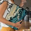 Great Wave Mac Book Pro 14" Sleeve - Trendy Laptop Sleeve - Printed Mac Book Sleeve view 4