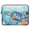 Sea Turtle 16" Laptop Sleeve - Cool Laptop Sleeve - Themed Laptop Sleeve with Zipper view 1