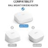 Screwless Wall Mount for eero Pro 6 tri-Band mesh Wi-Fi 6 Router Holder, No Tools Required, No Drilling, Easy to Install, Strong VHB Adhesive Mount by HOLACA (2 Pack) view 4