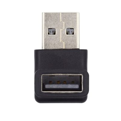 Cablecc USB3.0 A Male to Female Extension Power Data Video Support 10Gbps Adapter Down Angled Type