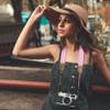 Padwa Lifestyle Pink Camera Straps - Double Layer Crazy Horse Cowhide Head,1.5" Wide Pure Cotton Woven Camera Straps,Adjustable Shoulder & Neck Strap for DSLR Cameras,Great Gift for Photographers view 3