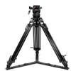 Teris 12kg 66" Professional Aluminum Tripod Video Camera Tripod Fluid Head 100mm Bowl Heavy Duty Camcorder Tripod TX-V12L Plus for ENG ARRI RED Sony Camera Film Camera view 3