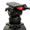 Teris 12kg 66" Professional Aluminum Tripod Video Camera Tripod Fluid Head 100mm Bowl Heavy Duty Camcorder Tripod TX-V12L Plus for ENG ARRI RED Sony Camera Film Camera view 4
