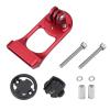 NDNCZDHC Extension Mount Holder Stem, Out Front Bike Computer Mount Aluminium Alloy Stem Extension Mount Holder for Computer & Sports Camera(Red) view 1