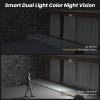 Anpviz 4K PoE Camera Turret 8MP IP Camera Outdoor, PoE Security Cameras with AI Human Vehicle Detection, 100FT Smart Dual Light Color Night Vision, Built-in Mic, IP66 Waterproof (U Series) view 3