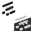 Cable Organizer Clips Cord Holder - 5 Packs Self Adhesive Cable Management for USB Cable/Power Cord/Wire view 1