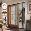 Risareyi Side Opening Magnetic Screen Door, 30 x 98 inch, Black view 2