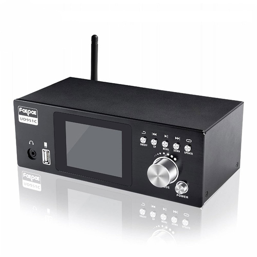 UD951C DSD Audio Decoder Black Standard Version with 3.2inch Color Screen