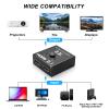 8K@60Hz HDMI 2.1 Switch 2 in 1 Out & 1 in 2 Out, Manual Bi-Directional Switcher for PS5 Xbox PC & Dual Monitors, 48Gbps 4K@120Hz (Not a Splitter) view 2