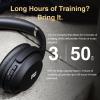 Bluetooth Headphones, Premium Active Noise Cancelling Wireless Headphones Over Ear, 50H Playtime, Hi-Res Audio, Deep Bass, Memory Foam Ear Cups for Travel, Home Office view 4