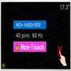 17.3" Screen Replacement for Dell Studio 1749 LCD Display Panel 40 pin (HD+ 1600900 Non-Touch) view 1