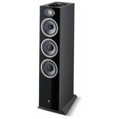 Focal Theva N3-D - Dolby Atmos Compatible 3-Way Floorstanding Loudspeakers with 6.5-Inch Drivers, Sold Individually, Black - FTHEVAN3BK-D