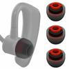 3 Pcs Silicone Ear Tips for Voyager 5200 / Voyager Legend, Replacement Medium Size Noise Reduce Rubber Earbuds Gel Wings Compatible with Plantronics Voyager 5200 & Legend - M Black view 1