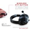 BTECH BS-PTT Wireless PTT (Push-to-Talk) Device - Compatible with GMRS-PRO and UV-PRO Radios & HFP Bluetooth Headsets for Effortless Wireless Communication view 3