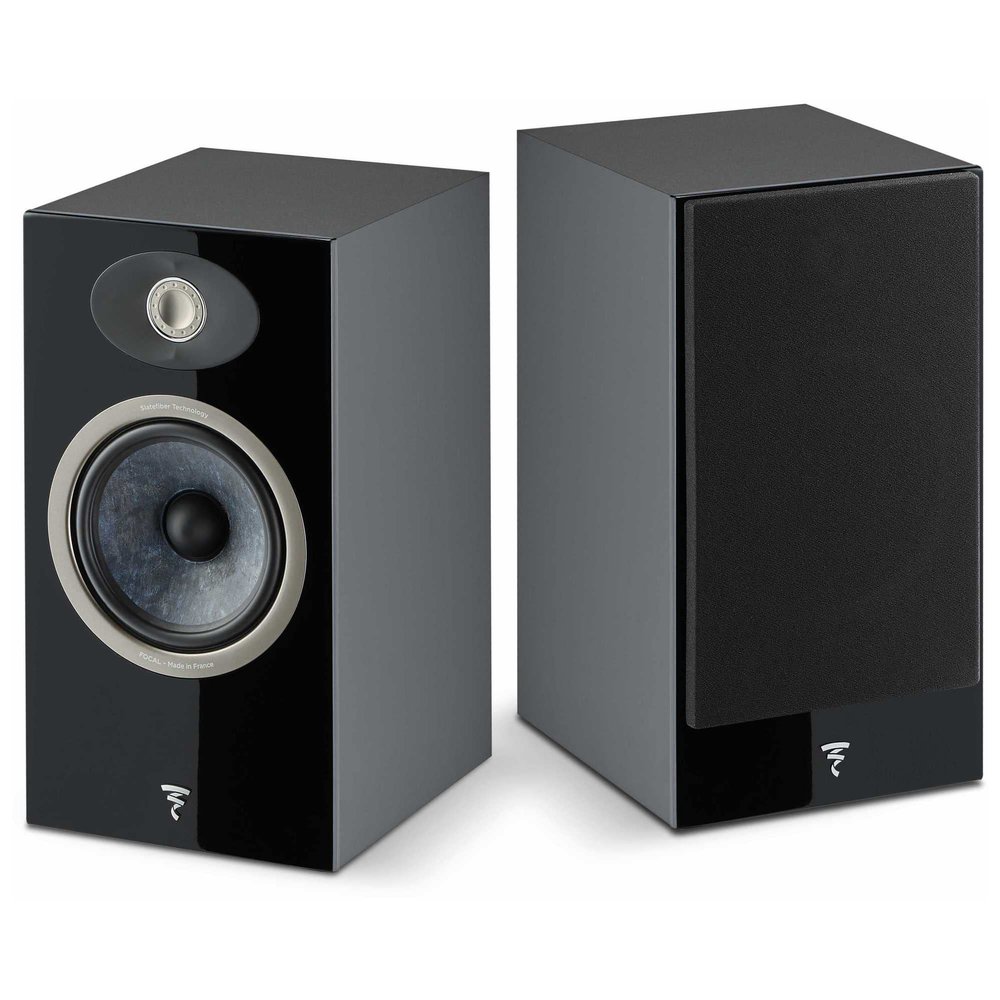 Focal Theva N1-2-Way Bookshelf Loudspeakers, Pair, Black - FTHEVAN1BK