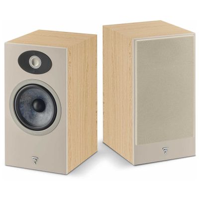 Focal Theva N1-2-Way Bookshelf Loudspeakers, Pair, Light Wood - FTHEVAN1LW