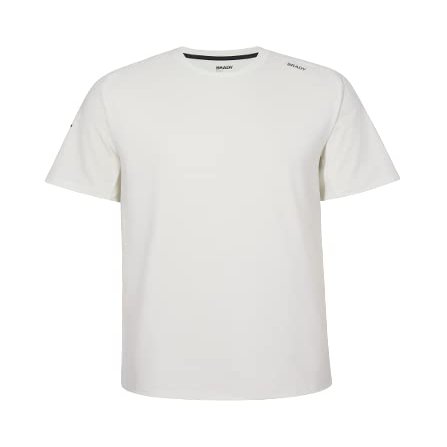 BRADY Men's Aerovent Run Short Sleeve, Ice, Large