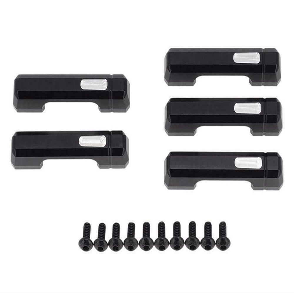 Alloy Machined Door Handle Set (5) for Axial SCX6 Type JW 250004