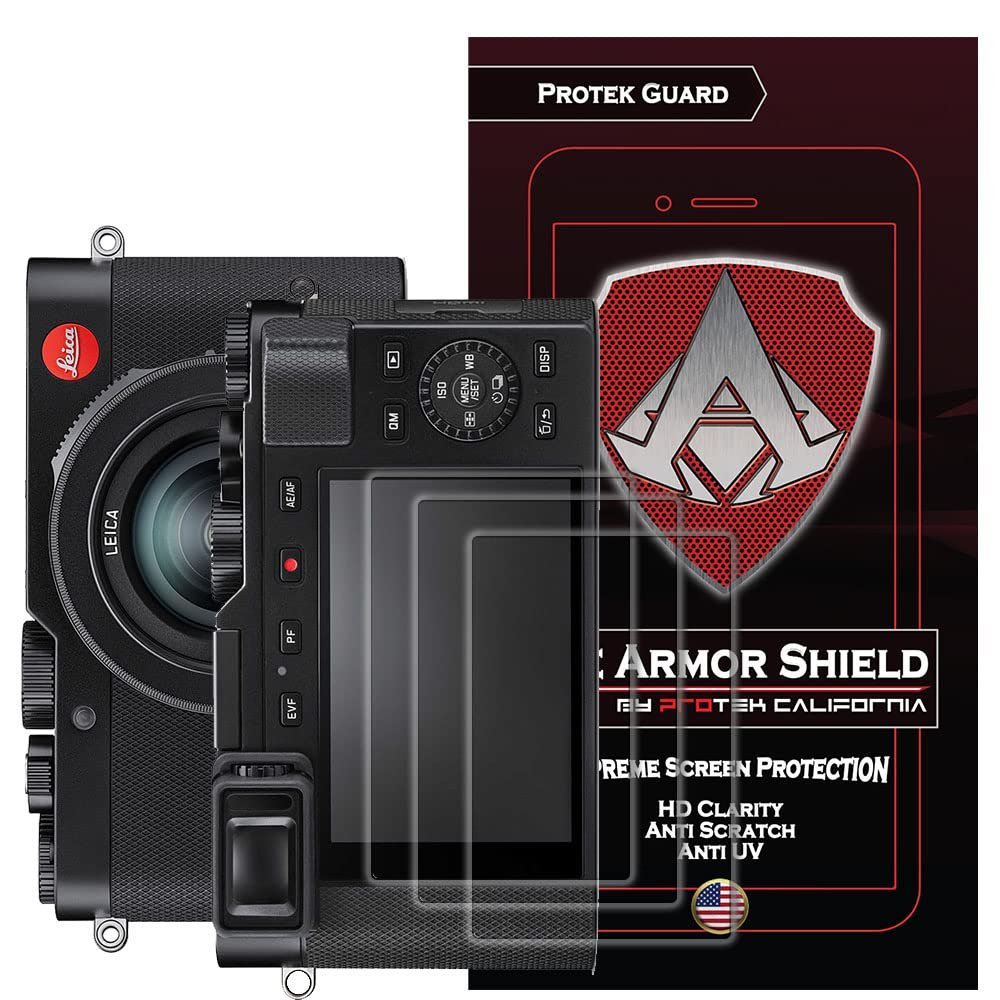 A ACE ARMOR SHIELD compatible with Leica D-Lux 7 007 Edition Camera Screen Protector 3 Pack