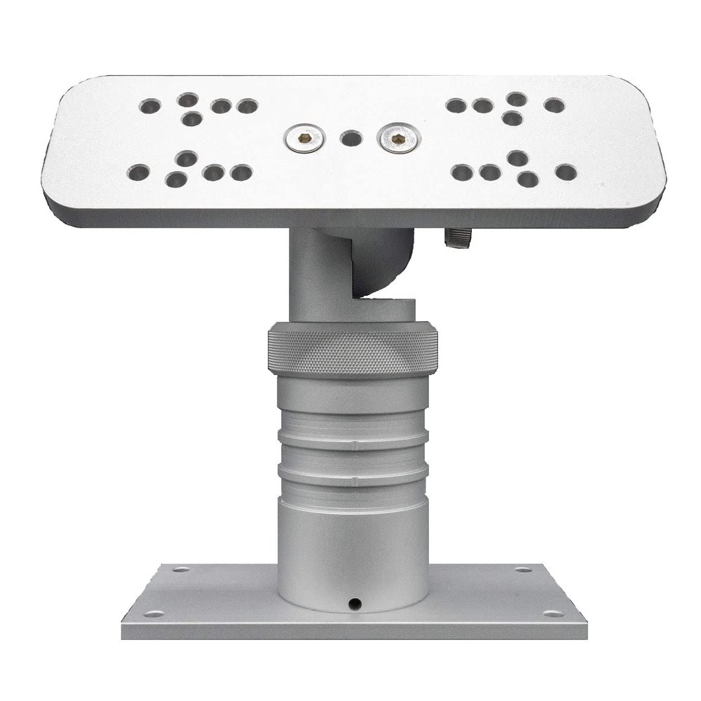 Fin Gear Single Graph Mount - Silver - 4" - FG-GM4-S
