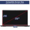 2 Pack 16 Inch Anti Blue Light Screen Protector for 16 inch HP/Dell/Sony/Samsung/Lenovo/Acer/MSI/Razer Blade/LG Gram 16" Laptop,16:10 Aspect Ratio Anti Glare Screen (13 1/2 x 8 1/2 inch) view 2