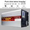 Pure Sine Wave Power Inverter 6000W /12000W DC 24V 48V to AC 230V/240V Converter, Car Inverter with LCD Display USB for RV Truck Car,24V-110V view 2