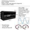 Pure Sine Wave Inverter DC 24v 48v AC 110v 220v Power 10000W Converter for Home, RV, Truck Car Inverter Converte with LED Display,48V-220VBlack view 3