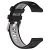 18mm Watch Bands Fit for Garmin Forerunner 265S 255S, Vivoactive 4S Quick Release Silicone Replacement Watch Bands Straps Wristbands Bracelet Fit for Garmin Vivomove 3S/Venu 2S (Black Navy) view 3